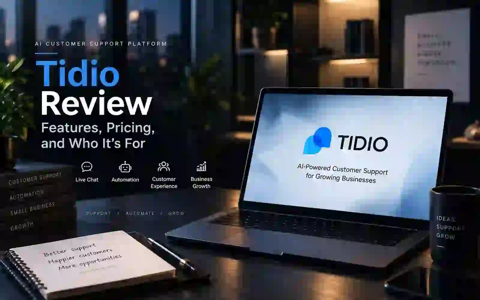 Tidio Review: Features, Pricing, and Who It's For