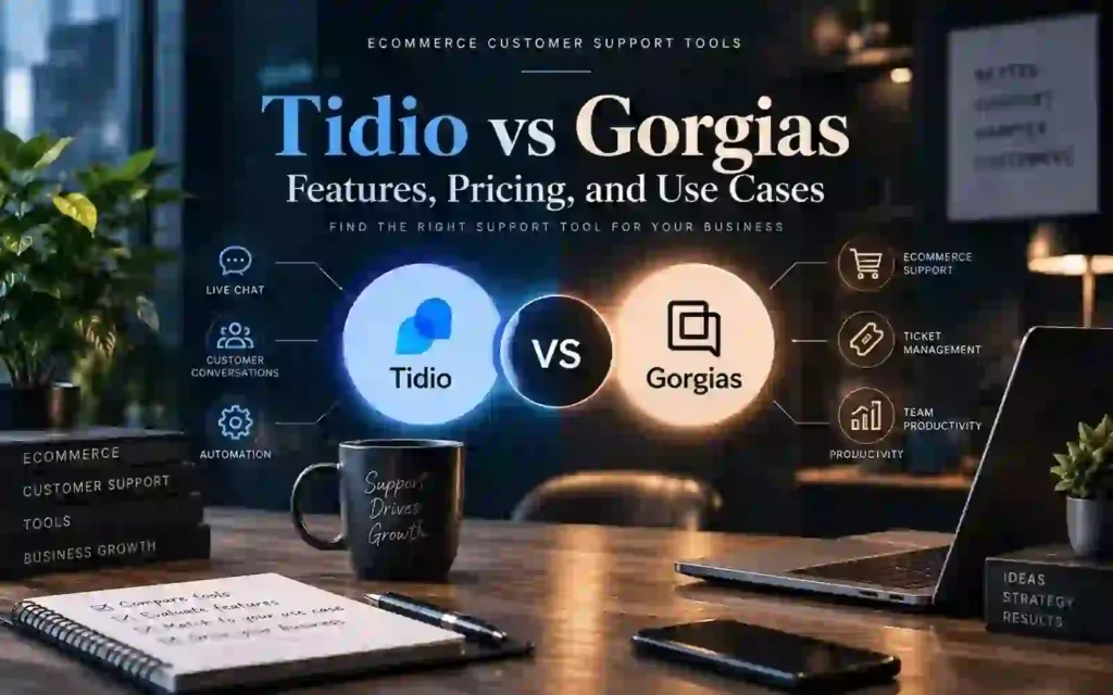 Tidio vs Gorgias: Features, Pricing, and Use Cases