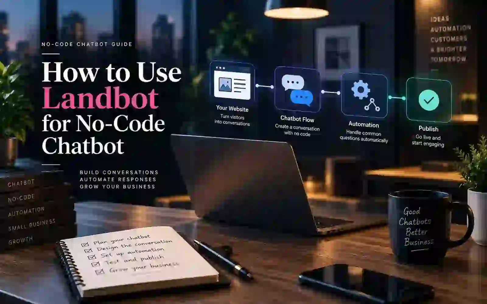 How to Use Landbot for No-Code Chatbot